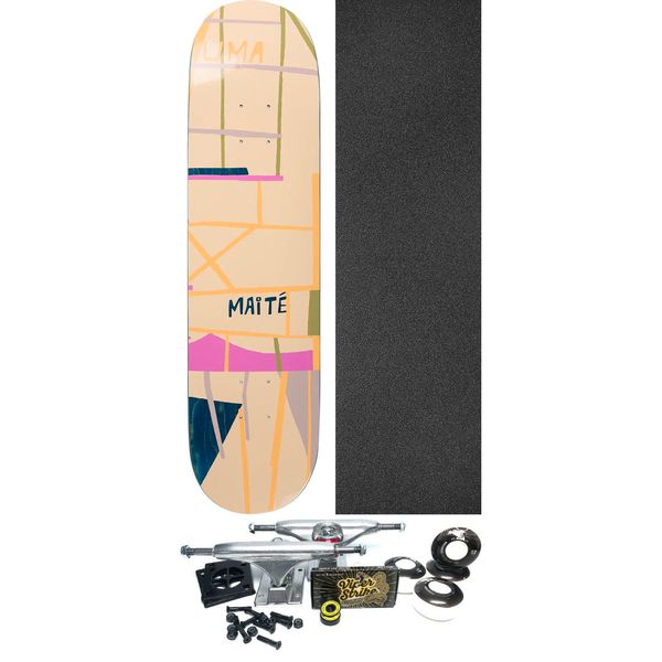 Uma Landsleds Skateboards Maite Steenhoudt Undercurrent Skateboard Deck - 8" x 31.75" - Complete Skateboard Bundle